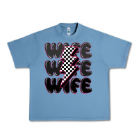 Pebble Blue wife wife wife Urban Heavy Tee - MaliasSmallBusiness
