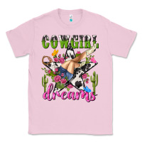 Bubblegum Pink western rodeo cowgirl dreams Classic Tee - NancyCooperArtShop