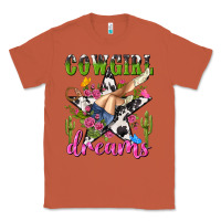 Copper western rodeo cowgirl dreams Classic Tee - NancyCooperArtShop