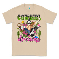 Mushroom western rodeo cowgirl dreams Classic Tee - NancyCooperArtShop