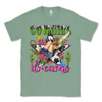 Sage western rodeo cowgirl dreams Classic Tee - NancyCooperArtShop