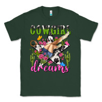 Sports Green western rodeo cowgirl dreams Classic Tee - NancyCooperArtShop