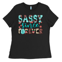 Black sassy since forever Ladies Tee - JahusDesignShop