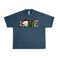 Midnight Navy love christmas gnome Urban Heavy Tee - AdoDesignShop
