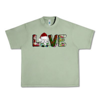 Oil Green love christmas gnome Urban Heavy Tee - AdoDesignShop