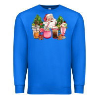 True Royal pink christmas santa coffe cups Premium Sweatshirt - CowGirlArtShop