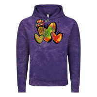 Cloud Purple juneteenth hearts Vintage Hoodie - MaliasSmallBusiness