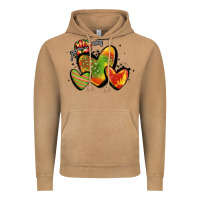 Vintage Camel juneteenth hearts Vintage Hoodie - MaliasSmallBusiness