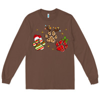 Chestnut christmas paws Long Sleeve Tee - MaliasSmallBusiness