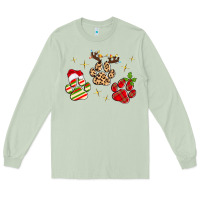 Matcha christmas paws Long Sleeve Tee - MaliasSmallBusiness