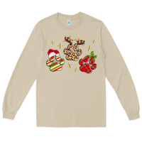 Mushroom christmas paws Long Sleeve Tee - MaliasSmallBusiness