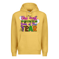 Antique Gold the most spooktacular time of the year Premium Hoodie - CowGirlArtShop