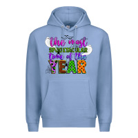 Colony Blue the most spooktacular time of the year Premium Hoodie - CowGirlArtShop