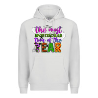 Dove Grey the most spooktacular time of the year Premium Hoodie - CowGirlArtShop
