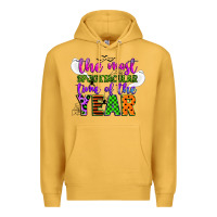 Mustard the most spooktacular time of the year Premium Hoodie - CowGirlArtShop
