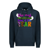 Navy the most spooktacular time of the year Premium Hoodie - CowGirlArtShop