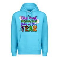 Ocean Blue the most spooktacular time of the year Premium Hoodie - CowGirlArtShop