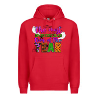 Red the most spooktacular time of the year Premium Hoodie - CowGirlArtShop