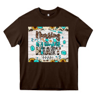 Chocolate Brown nursing is a work of heart Heavy Core Tee - JahusDesignShop