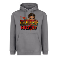 I Am Black History Black Boy Peekaboo Juneteenth Heavyweight Hoodie | Teevron