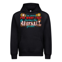 Black i'm sorry for what i say during the baseball game Urban Hoodie - BundleAndBundleShop