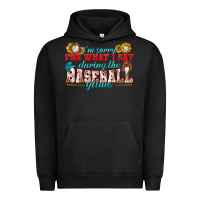 Pigment Black i'm sorry for what i say during the baseball game Urban Hoodie - BundleAndBundleShop