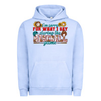 Pigment Grape Ice i'm sorry for what i say during the baseball game Urban Hoodie - BundleAndBundleShop