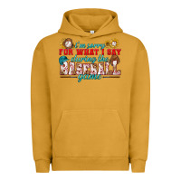 Pigment Peanut Butter i'm sorry for what i say during the baseball game Urban Hoodie - BundleAndBundleShop