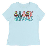 Baby Blue sassy little soul Ladies Tee - JahusDesignShop
