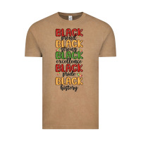 Vintage Coffee black history Vintage Tee - MaliasSmallBusiness