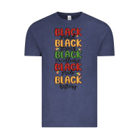 Vintage Denim black history Vintage Tee - MaliasSmallBusiness