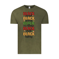 Vintage Olive black history Vintage Tee - MaliasSmallBusiness