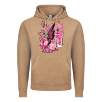 Vintage Coffee pink vibes Vintage Hoodie - MaliasSmallBusiness
