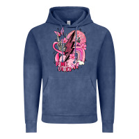 Vintage Denim pink vibes Vintage Hoodie - MaliasSmallBusiness