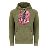 Vintage Olive pink vibes Vintage Hoodie - MaliasSmallBusiness