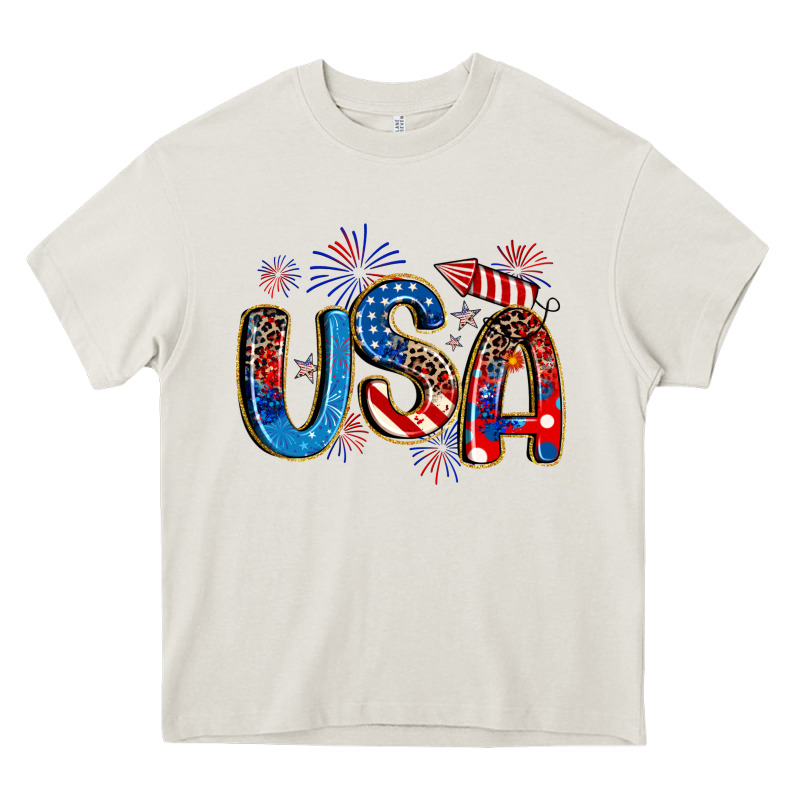 Usa 4th Of July Heavy Core Tee by Artiststas | Teevron