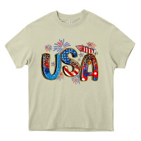 Mossy usa 4th of july Heavy Core Tee - Artiststas