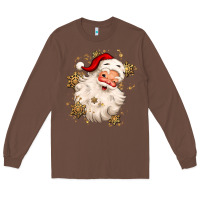 Chestnut Christmas santa claus Long Sleeve Tee - MaliasSmallBusiness