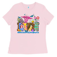 Bubblegum Pink easter lvn licensed vocational nurse Ladies Tee - AdoDesignShop