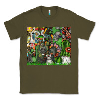 Army Green easter Classic Tee - CowhideDigitalArt