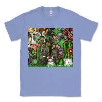 Colony Blue easter Classic Tee - CowhideDigitalArt
