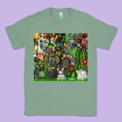 Easter Classic Tee Designed By Cowhidedigitalart