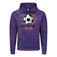 Cloud Purple i kicked 100 days of school Vintage Hoodie - MaliasSmallBusiness