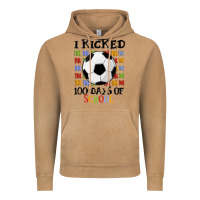 I Kicked 100 Days Of School Vintage Hoodie | Teevron