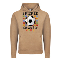 Vintage Coffee i kicked 100 days of school Vintage Hoodie - MaliasSmallBusiness