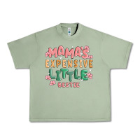 Oil Green mamas expensive little bestie Urban Heavy Tee - MaliasSmallBusiness