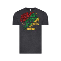Vintage Black black history honoring the past inspiring the futu Vintage Tee - MaliasSmallBusiness