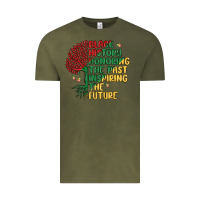 Vintage Olive black history honoring the past inspiring the futu Vintage Tee - MaliasSmallBusiness