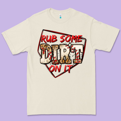Rub Some Dirt On It Baseball Premium Tee Designed By Jasminsmagicworld
