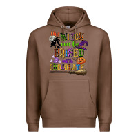 Chestnut this witch can be bribed with chocolate Premium Hoodie - CowGirlArtShop